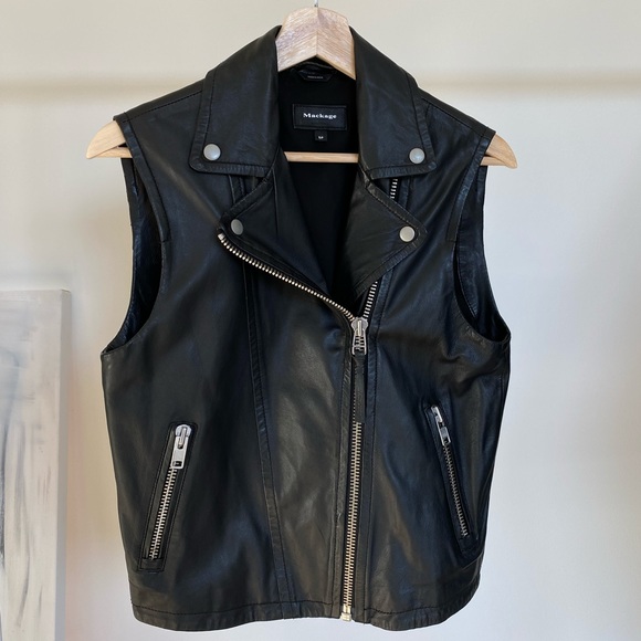 Mackage Leather Vest - Picture 3 of 8